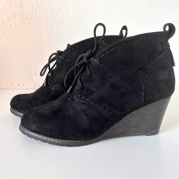 SO Black Wedge Booties - Picture 5 of 5